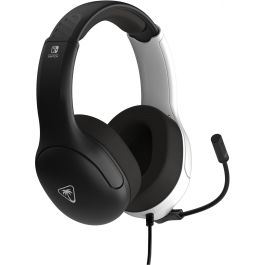 Turtle Beach TUR0840454400137 Auriculares Gaming con Cable para Nintendo Switch - Airlite Fit Blanco y Negro