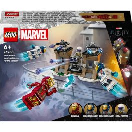 Lego Juego de Construcción Iron Man y Legión de Hierro vs Soldado de Hydra Super Heroes Marvel para +6 años
