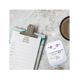 Wondee Mini Impresora Térmica Funny Azul Bluetooth Inalámbrica Portátil Sin Tinta para Móvil iOS Android