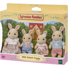 Sylvanian Families Familia Creme Rabbit 5706 SYL1695840127399 Figuras en Miniatura