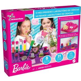 Science for you Juego Mi Primer Kit de Ciencias Barbie con 17 Experimentos y Libro Educativo