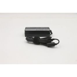 Lenovo 65W AC adapter with slim tip connector, 100-240V input, rectangular design, 89% efficiency, compatible with Lenovo devices. Lenovo 65W AC adapter with slim tip connector, 100-240V input, rectangular design, 89% efficiency, compatible with Lenovo devices.