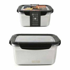 Fiambrera de acero inoxidable 2.6L para microondas y horno Quttin (12 Unidades) Precio: 126.50000055. SKU: S2211609