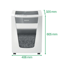 Rexel iq office pro p6+ Destructora de documentos, corte partículas, seguridad 6, capacidad +10 hojas