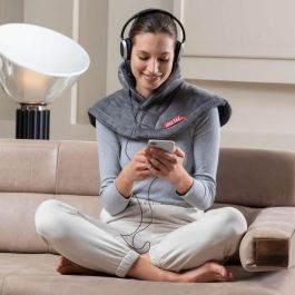 Imetec IME8007403167875 Cojín Calefactor Cervical Hipoalergénico, 5 Temperaturas, Lavable a Máquina