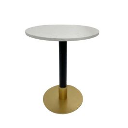 Mesa auxiliar DKD Home Decor Metal Blanco Mármol 50 x 50 x 61 cm Precio: 127.69000046. SKU: S3044083