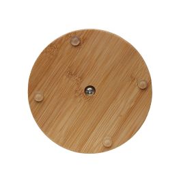Portarollos Negro Con Base De Bambu Versa 67CM (2 Unidades) Portarollos Negro Con Base De Bambu Versa 67CM (2 Unidades)