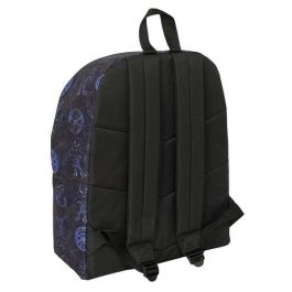 Mochila Escolar Spider-Man Attack Negro 33 x 42 x 15 cm