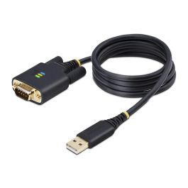 Cable USB Startech 1P3FFCB-USB-SERIAL Negro 1 m