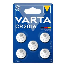 Varta Pila de Botón Litio CR2016 3V Ø20,0x1,6mm Blister 5 Unid. Precio: 4.88999962. SKU: S7904554