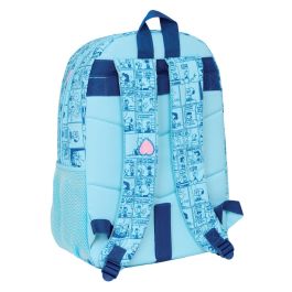 Mochila Escolar Snoopy Love Azul 30 x 46 x 14 cm