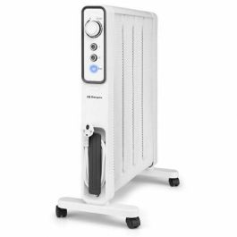 Orbegozo Radiador de Mica RMN 2000 con Ruedas | 2 Potencias 1000-2000W | Rápida Convección de Calor | Termostato Regulable | Protección Antivuelco