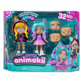 Bandai HEA26350 Muñeca Animakii Personalizable CyberPunk y Gamer