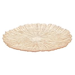 Bajo Plato 32 cm Ámbar - Cristal - Vivalto (12 Unidades) Bajo Plato 32 cm Ámbar - Cristal - Vivalto (12 Unidades)
