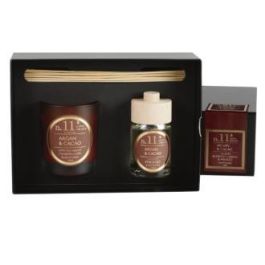 Setperf11 Vela+Mikado Argan-Cacao 23X16,6X8,3Cm. Precio: 30.50000052. SKU: B1FTFF4ZKK
