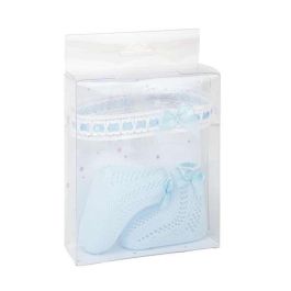 Muñecas Arias Set Calcetines Azul Con Cinta Para La Cabeza Niños y Niñas 3-99 Años