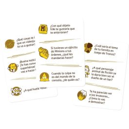 Le droit du perdre Preguntas de mierda Edición Friki: Juego de Cartas de Humor para 3-6 Jugadores, +14 años, 60 Cartas