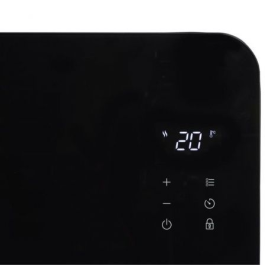 Princess 348415 Panel Calefactor Cristal Smart 1500W Wi-Fi con App y Detección Ventanas Abiertas