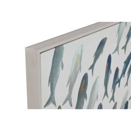 DKD Home Decor Cuadro Decorativo Atlántico Azul Crema con Peces, Lienzo y PS, 102.5x82.5 cm (Set de 2 unidades) DKD Home Decor Cuadro Decorativo Atlántico Azul Crema con Peces, Lienzo y PS, 102.5x82.5 cm (Set de 2 unidades)