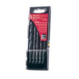 Celesa Estuche Broca HSS DIN-338 1/4, Set 5 Piezas Diámetros 3, 4, 5, 6, 8mm Precio: 51.68999968. SKU: B1GSGE2JN7