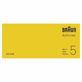 Braun AIO5540 Recortadora de pelo y barba, 120 min autonomía, 14 ajustes de longitud, Negro