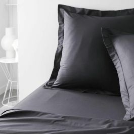 Today TOD3574643503039 Funda de Almohada Esencial 63x63+5 cm 100% Algodón Carbón