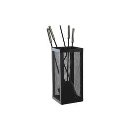 Chimenea Loft DKD Home Decor Negro 2 x 51 x 8 cm Set de 4