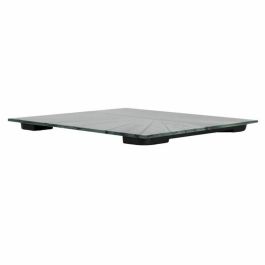 Little Balance Báscula electrónica Ponton 180 kg / 100 g Marrón - Diseño extraplano cristal templado 300x300mm, Pantalla LCD, Decoración única