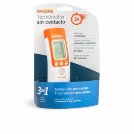 Imazine Termómetro Sin Contacto 3 en 1, Medición de Temperatura Corporal, Ambiente y Líquidos en 1 Segundo Precio: 11.49999972. SKU: S05108035