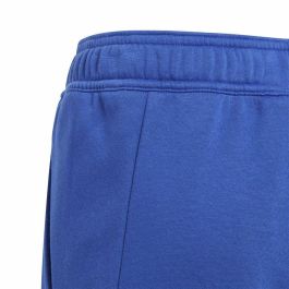 Pantalón Largo Deportivo Adidas 3 Bandas Tib Pt Infantil Azul Unisex
