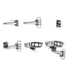 (3012) Dahua Soporte para Montaje En Pared de Acero, Hasta 30Kg (3012) Dahua Soporte para Montaje En Pared de Acero, Hasta 30Kg