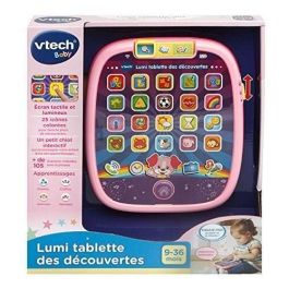 VTECH BABY - Tableta para niños - Lumi Pink Discovery Tablet - Tableta para niños