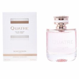 Boucheron Quatre Eau de Parfum para Mujer 100ml Vaporizador - Fragancia Floral Frutal con Notas de Toronja, Jazmín y Vainilla