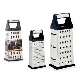 Rallador Acero Multifuncional Kinvara 9X22CM (12 Unidades)
