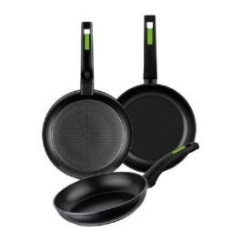Monix M481241 Pack 3 Sartenes Green de Aluminio Forjado con Antiadherente Xylan, Ø18/22/26cm y Mango Soft-Touch Precio: 35.50000003. SKU: S0427407