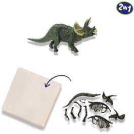 Excavación 2 en 1 de dinosaurios y esqueletos - Triceratops - SES CREATIVE Excavación 2 en 1 de dinosaurios y esqueletos - Triceratops - SES CREATIVE