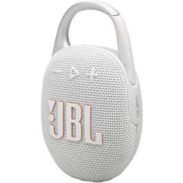 JBL Altavoz Bluetooth Clip 5, 7W, Sonido JBL Pro Ultraportátil, Mosquetón Integrado, Hasta 15 Horas de Reproducción, Blanco Precio: 76.4999994. SKU: B1239E5JTL