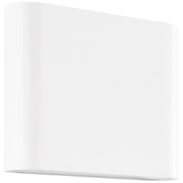 Brilliant BRIG90972A05 Aplique Exterior LED 7W Blanco Metal y Cristal