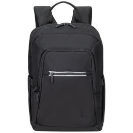 Rivacase 7523 Mochila Alpendorf Eco 13.3"-14" Negro para Portátil, Poliéster Reciclado, Urban