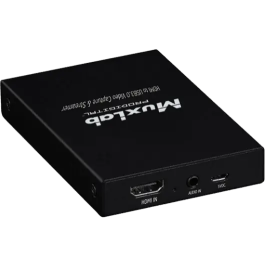 MUXLAB Capturador de Vídeo USB 3.0 a HDMI 4K/60 Precio: 291.443625. SKU: B146567EJ2