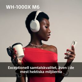 Sony WH-1000XM6 Auriculares Inalámbricos Diadema Negro con Cancelación de Ruido Adaptativa y Audio Espacial
