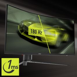 MSI Monitor Gaming MAG 345CQRDE 34" UWQHD Curvo 180Hz TFT