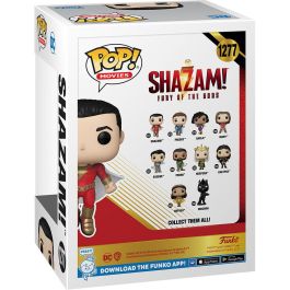 Funko POP Shazam! Fury of the Gods Shazam Figura Vinilo 9cm DC Comics