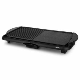 Weasy STO52 Plancha Eléctrica 2000W - Placa de efecto piedra 52x27cm - Temperatura ajustable - Antiadhesiva - Tanque removible