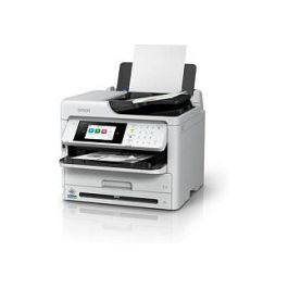 Epson WorkForce Pro WF-M5899DWF - Impresora multifunción A4 tinta, 34 ppm, WiFi, Ethernet, impresión móvil, duplex, escáner y fax color, bandeja 1500 hojas