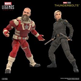 HASBRO Yelena Belova & Red Guardian Thunderbolts Marvel Legends Figura Articulada 15cm con Accesorios