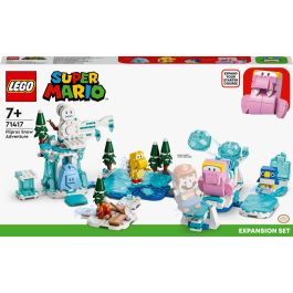 LEGO Set de Expansión Super Mario: Aventura en la nieve de la Morsik (567 piezas) para niños y niñas de 7+ años
