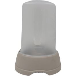 Aime Dispensador de agua y comida 2 en 1 para perros y gatos 3,7 L, práctico, antideslizante, robusto y portátil.