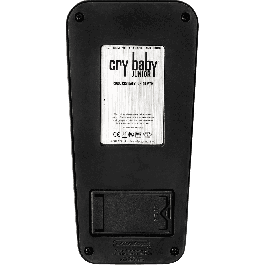 Dunlop Cry Baby Junior Wah Blanco Edición Especial Pedal de Efectos para Guitarra Eléctrica con LED y Voces de Agudos, Medios y Graves