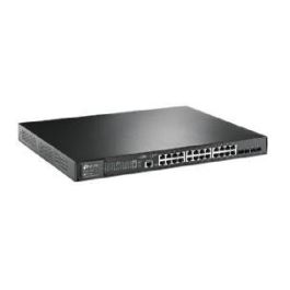 Omada 24× 10/100/1000 Mbps RJ45 PoE+, 4× Gigabit SFP, RJ45/Micro-USB, 56 Gbps, 16K MAC, 9 KB Jumbo, 440×330×44 mm Precio: 380.69000035. SKU: S5605229